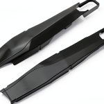 Tusk Motorcycle Swing Arm Guards Black-0
