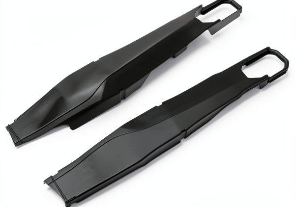 Tusk Motorcycle Swing Arm Guards Black-0