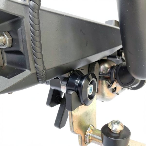 Shogun Motorsports Swingarm Slider Black Ninja 400-1