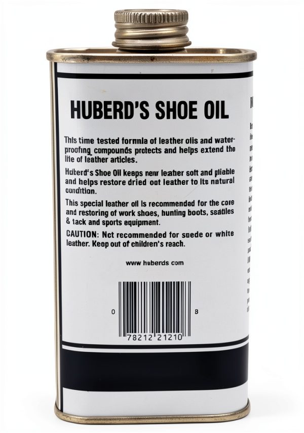 Leather Shoe Grease Huberds Waterproof Restorer-1