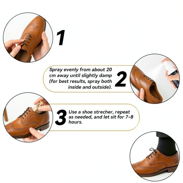 Nozerix Leather Shoe Stretch Spray for Women Men-4
