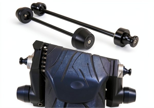 Motorcycle Axle Sliders by xitomers for MT-07 & FZ-07-0