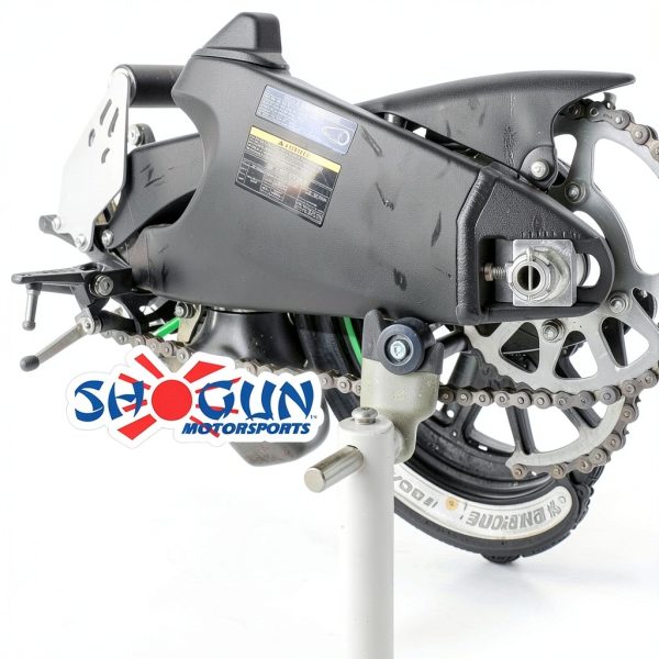 Shogun Motorsports Swingarm Slider Black Ninja 400-3