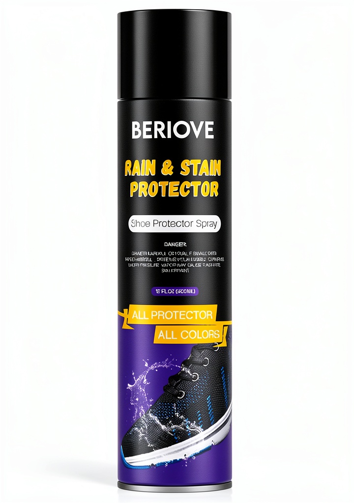BERIOVE waterproof shoe protector spray bottle