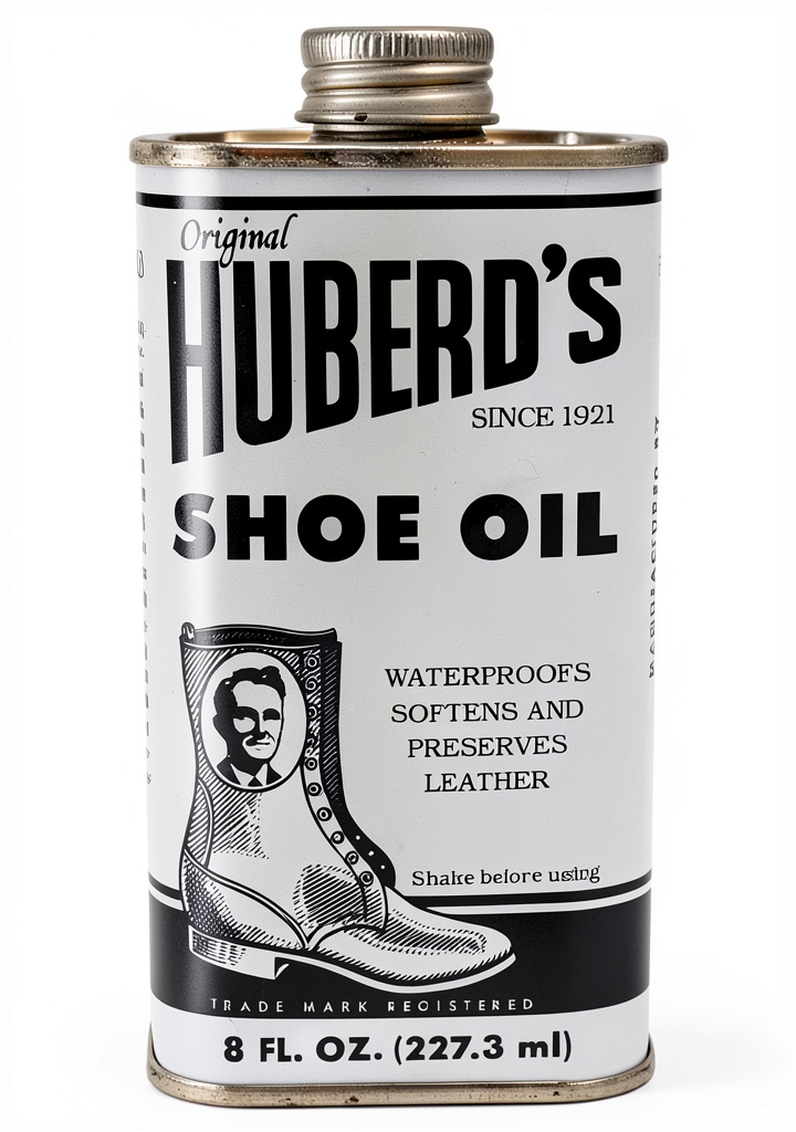 Applying Huberds Leather Shoe Grease to a leather boot