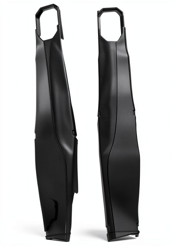 Tusk Motorcycle Swing Arm Guards Black-1