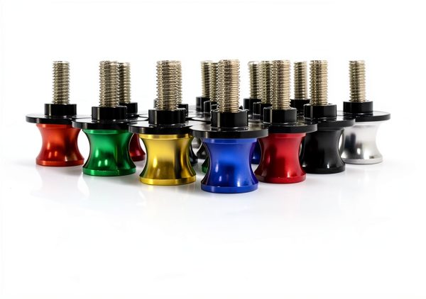 COPART Motorcycle Swing Arm Sliders CNC Aluminum-2