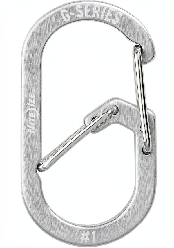 Nite Ize Dual Chamber Carabiner Stainless Steel-1