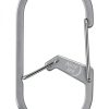 Nite Ize G-Series Dual Chamber Carabiner Size #3 Stainless Steel-0