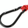 CampTek Carabiner Keyring Set 10pcs Multi Camouflage Aluminum Round-3