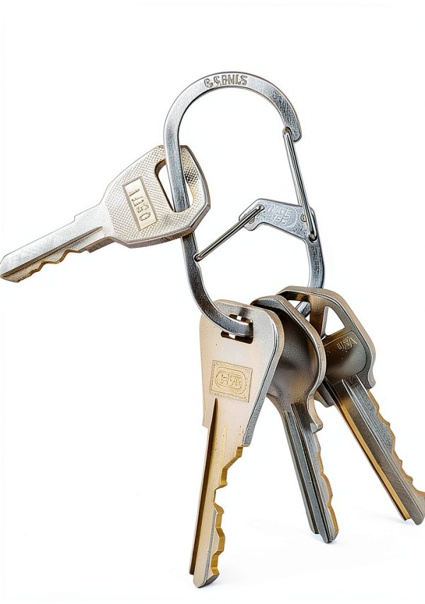 Nite Ize G-Series Dual Chamber Carabiner Stainless Steel #2 Keychain-3