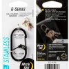 Nite Ize G-Series Dual Chamber Carabiner Size #3 Stainless Steel-3