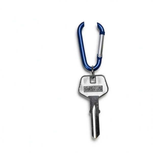 Sifniea 2" Aluminum Carabiner Set with 40 Keyrings D‑Shape Design-4
