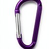 Aluminum Carabiner Craebuer D Shape Mini Hook 5 Color Pack 15g-4