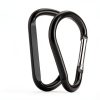 CampTek Carabiner Keyring Set 10pcs Multi Camouflage Aluminum Round-4