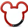Aluminum Carabiner 2PCS Set by ChUmta Red Black Small Keychain Clips-1