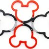 Aluminum Carabiner 2PCS Set by ChUmta Red Black Small Keychain Clips-3